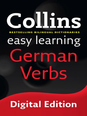 cover image of Collins Easy Learning German Verbs